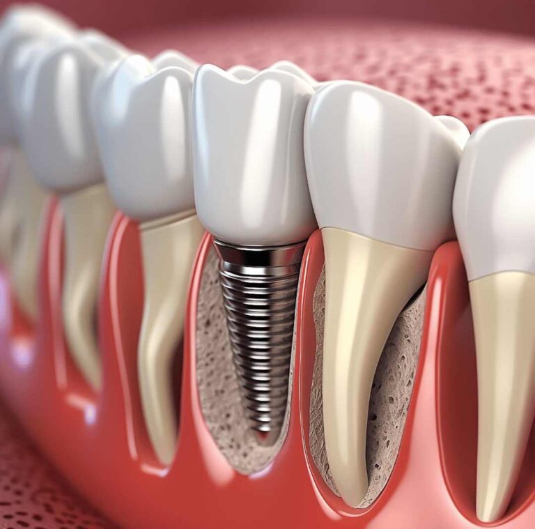 Bone grafting in dental implant